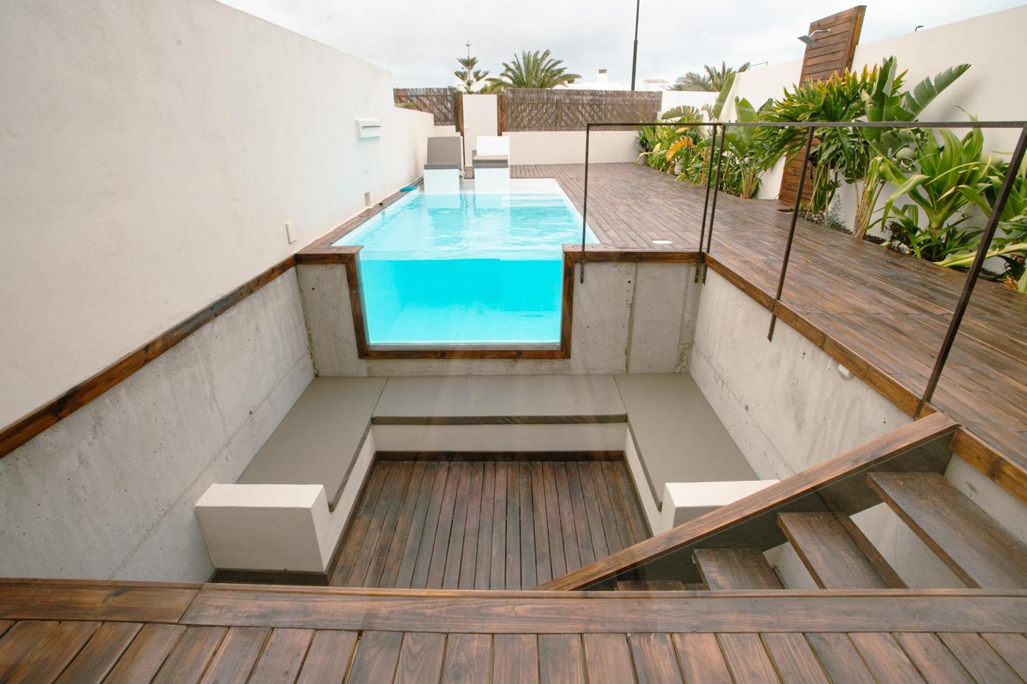 Casa Ouira Chalet Con Piscina Privada Y Vistas Corralejo Eksteriør bilde