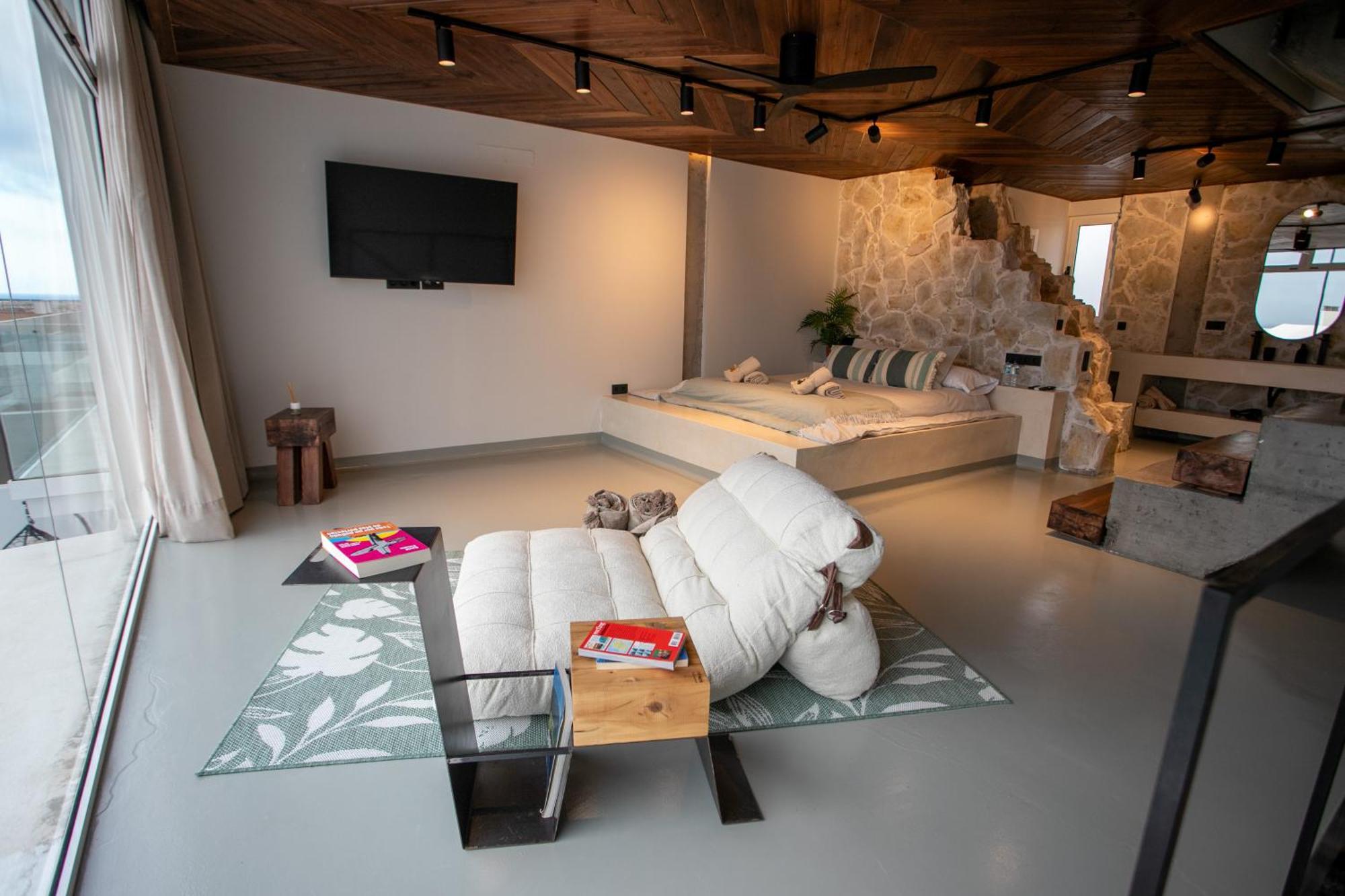 Casa Ouira Chalet Con Piscina Privada Y Vistas Corralejo Eksteriør bilde